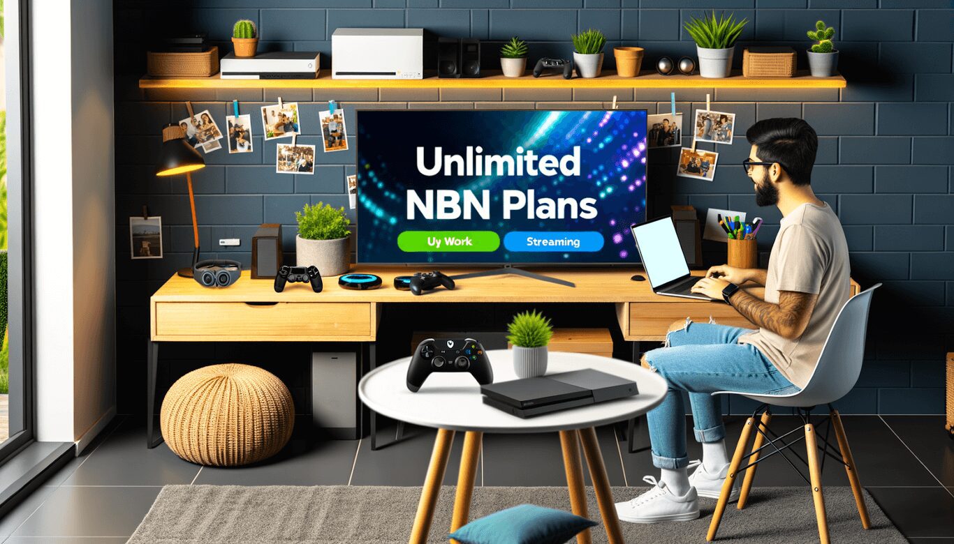Home Office with Unlimited NBN Plans: Work, Gaming, and Fun